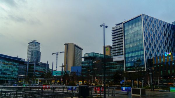 a city with a lot of tall buildings